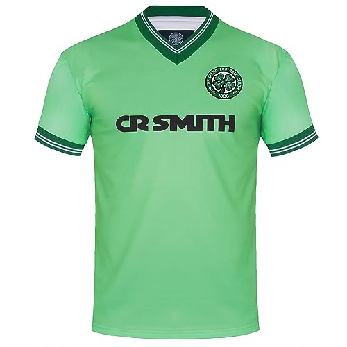 Celtic FC - Camiseta Segunda equipación Temporada 1984/86 - para Hombre - Producto Oficial Estilo Retro - L