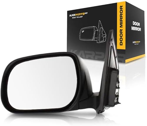 Espejo de puerta para Toyota RAV4 2009 2010 2011 lado del conductor Potencia No calentado Pintura a juego Reemplazo para 87940-42B10 TO1320264