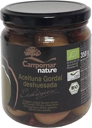 ACEITUNAS VERDES SIN PLAGA BIO 350 g - CAMPOMAR NATURE