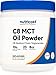 Nutricost C8 MCT Oil Powder .5LB (8oz) - 95% C8 MCT Oil Powder