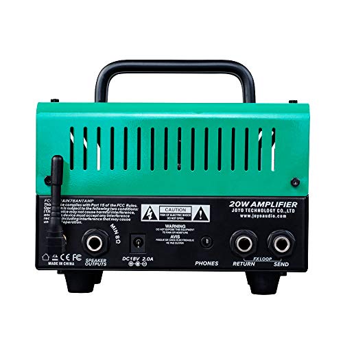 Joyo Atomic (Ac30) Bantamp Series Mini Amp Head 20 Watt Preamp 2 Channel Hybrid Tube Guitar Amplifier With Bluetooth #TOP2