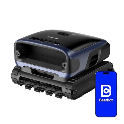 Beatbot (2026 Neu) Sora 70 Poolroboter, Poolsauger Akku Boden und Wand 4-in-1 Komplettreinigung, 25700 LPH, smartes Parken an der Oberfläche, 6L Fassungsvermögen, 10000 mAh Akku, bis zu 300 m², blau