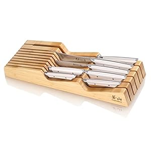 Cangshan HELENA Series German Steel Forged BBQ Knife Set (White, 8-Piece In-Drawer Set)