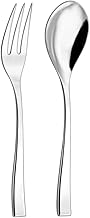 Steel - 2 serving cutlery