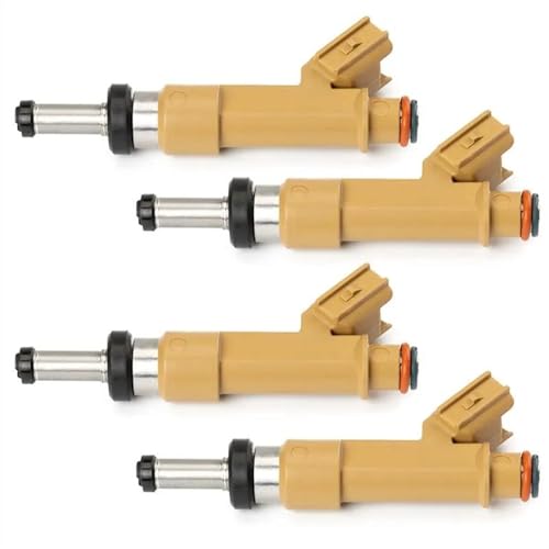 Inyectores Combustible 4 Uds Boquilla De Inyectores Combustible 23250-0T020 19185687 Para Toyota Para Corolla 1.8L 2009-2015 Reparación 232500T020 2320909140 2320939145