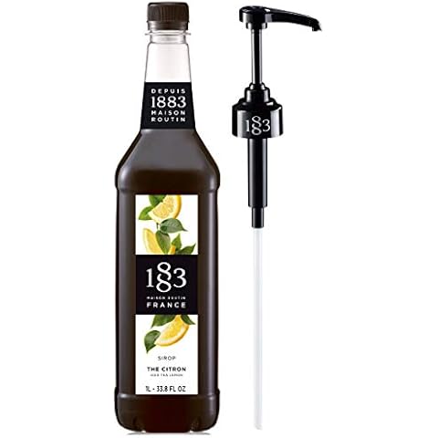 Routin 1883 Premium Iced Tea Lemon Syrup Cover