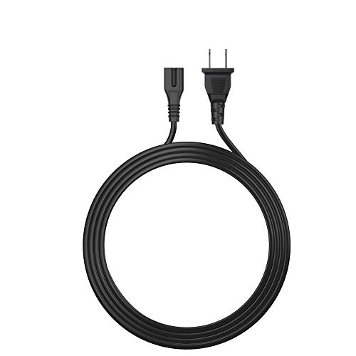 Pwr Long 6Ft 2 Prong Polarized Power Cord For Bose-Companion 3 5 Multimedia Speaker System Sounddock 10, Soundtouch 20 30 Acoustimass 15 16 Series Ii Home Speaker Solo 15 Series Ii Tv #TOP3