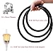 Tnisesm 1/4Inch (6MM) ID Fuel Line kits, 2 Meter/6-Foot Fuel Line + 2Pcs 1/4 Inch X 5/16 Inch Gas Inline Fuel Filters with Magnet +10 Pcs 13/32''-15/32'' Mini Fuel Hose Clamps Adjustable
