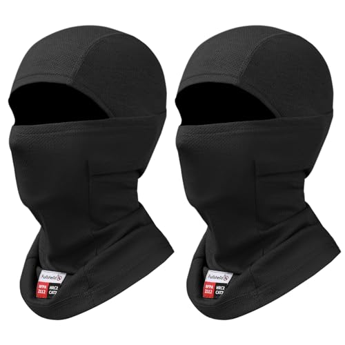 Image of Fullsheild FR Face Mask Summer Mesh Welding Balaclava Lightweight FR Mask | FR Face Mask for Men Mesh FR Balaclava Arc Rated NFPA2112 CAT2 Helmet Liner Face Cove Flame Resistant Welding Hood One Size