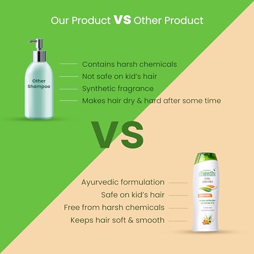 Dhathri Dheedhi Hair Conditioner, Hair conditioner for Dry Frizzy Hair, Safe on the Scalp, Moisturizes Hair Strands, 200ml - Image 4