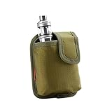 Vape Carrying Bag - Secure, Organized, Portable, Premium Vapor Pouch - Fits Medium Mechanical Box Mods & Tank Holder - Wick and Wire (Medio Green)