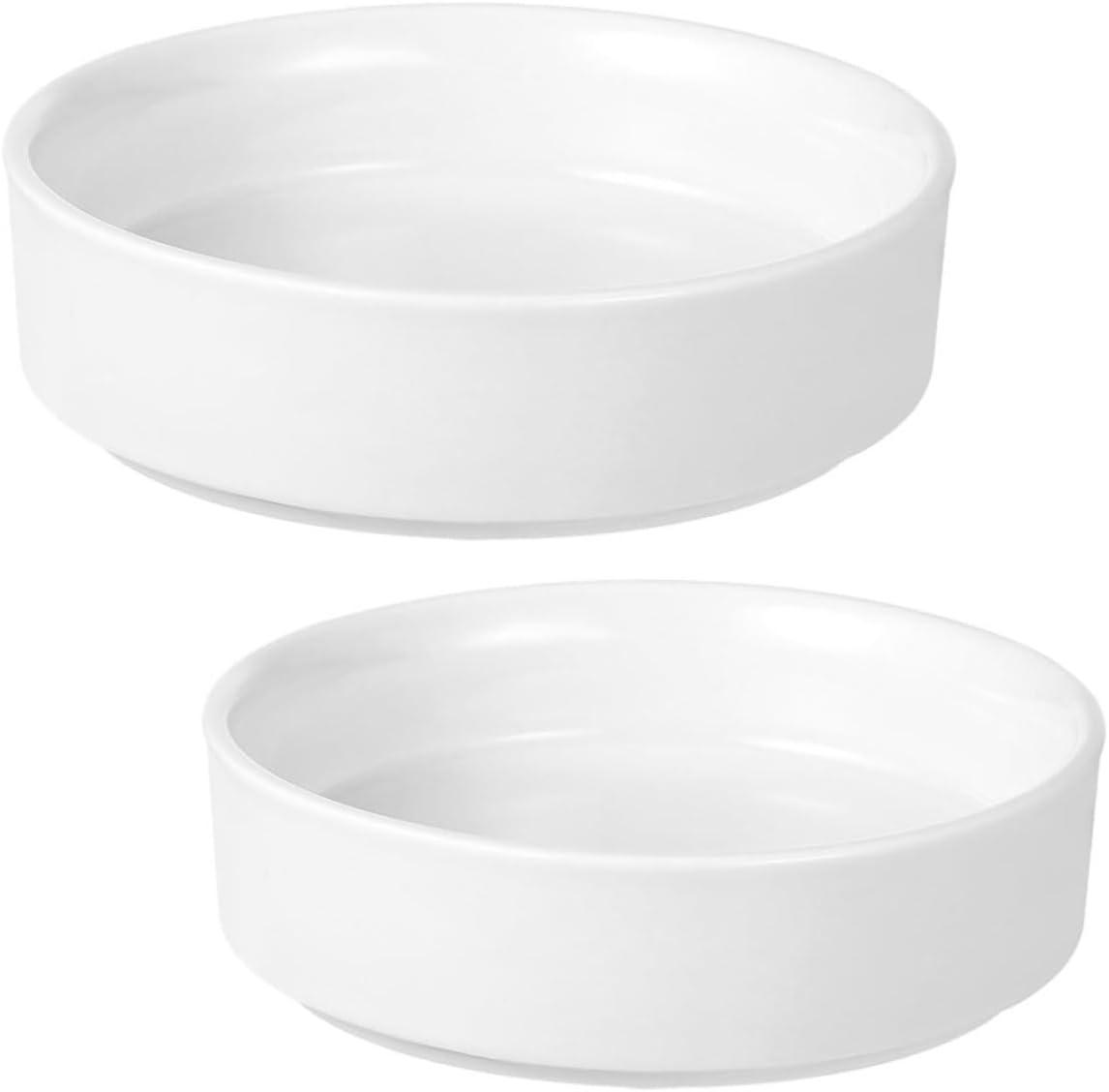 UPKOCH 6pcs Heavy Duty Ceramic Plant Saucers for Indoor and Outdoor Use Drip Trays for Flower Pots Water Trays for Potted Plants Stylish Base for Home and Garden