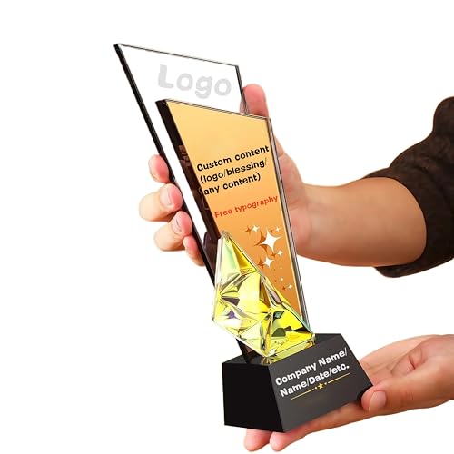 Trofeos Personalizados – Cristal K9 / Madera/Metal | Premios Grabados para Empresas, Fútbol Profesional, Aceite de Oliva, Fiestas y Eventos