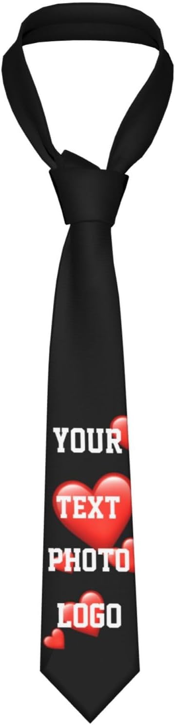 Custom Men's Necktie Personalized Photo Tie Face Jamaica Ubuy