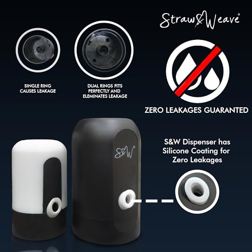Automatic Water Dispenser Pump for 20 Litre Bottle | Big Battery - Portable USB Rechargeable Water Pump Dispenser for Home, Office | 1 Year Warranty, Black - Image 7