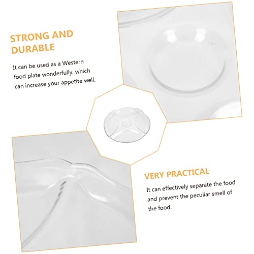 Mikinona Nordic Style Snack Plate Breakfast Candy Holder Stackable Serving Tray