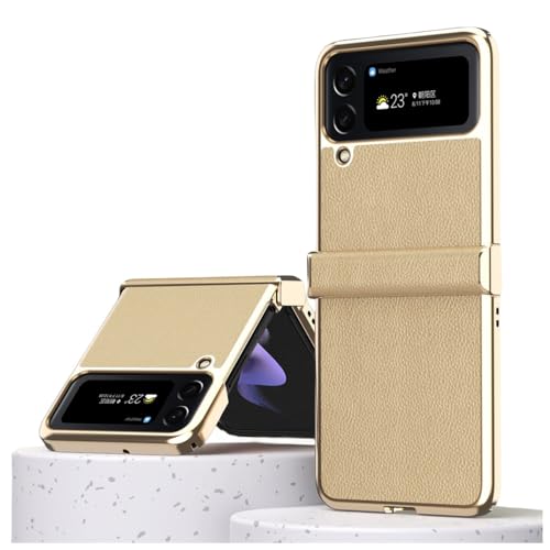 Coque Samsung Z Flip 3 or pour une utilisation quotidienne sans rayure