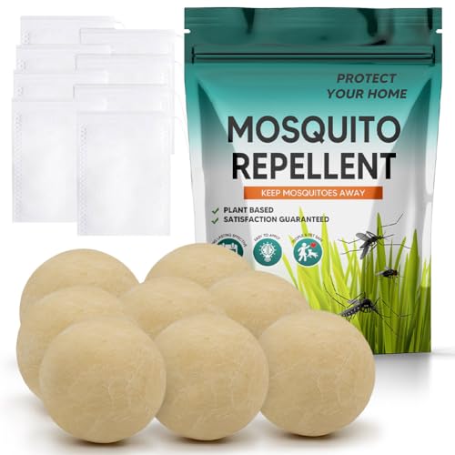 AJOQFKTD Mosquito Repellent Outdoor Patio, Mosquito Repellent Indoors, Mosquito Away Deterrent for Backyard, Camping, Travel, Outdoor 8-Packs