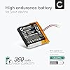 CELLONIC Battery for Headset/Headphone Compatible with Sennheiser DW 10, SDW 5016, SDW 10, AHB552826TPC - (360mAh, 3.7V) #1