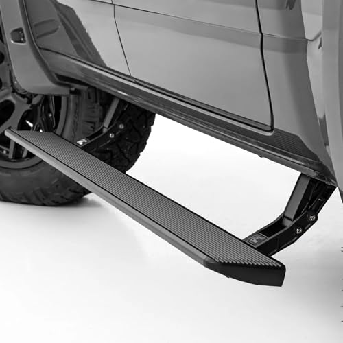 Rough Country HT-Series Power Running Boards for Ram 1500 (2019-2026) 1500 TRX (2021-2024) Crew Cab – 6