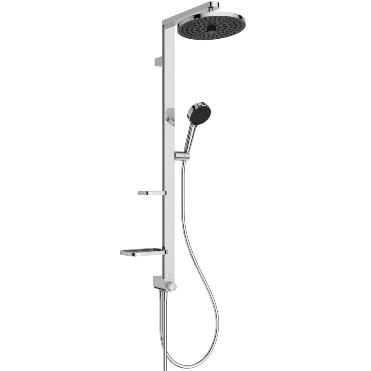 Ideal Standard Ceratwist Alu+ Duschsystem, Chrom, variable Strahlarten