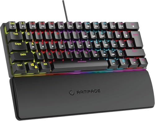 Teclado Gamer K60 Mecánico USB QWERTY 60%