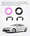 UNLRAE 2PCS Shifter Bushing,Car Accessories Rubber Shift Cable Bushing with Clips,Transmission Shift Linkage Bush Repair Tool Kit,Automotive Replacement,Replace OEM 33835-08010 33820-02370