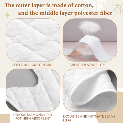 Cotton Tummy Liners and Bra Liners Set for Sweat Rash Skin Folds Plus Size Women Sweating Supplies4