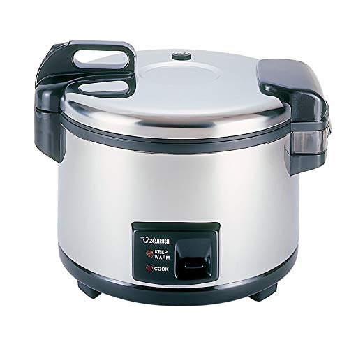 zojirushi 20-cup uncooked commercial rice cooker and warmer