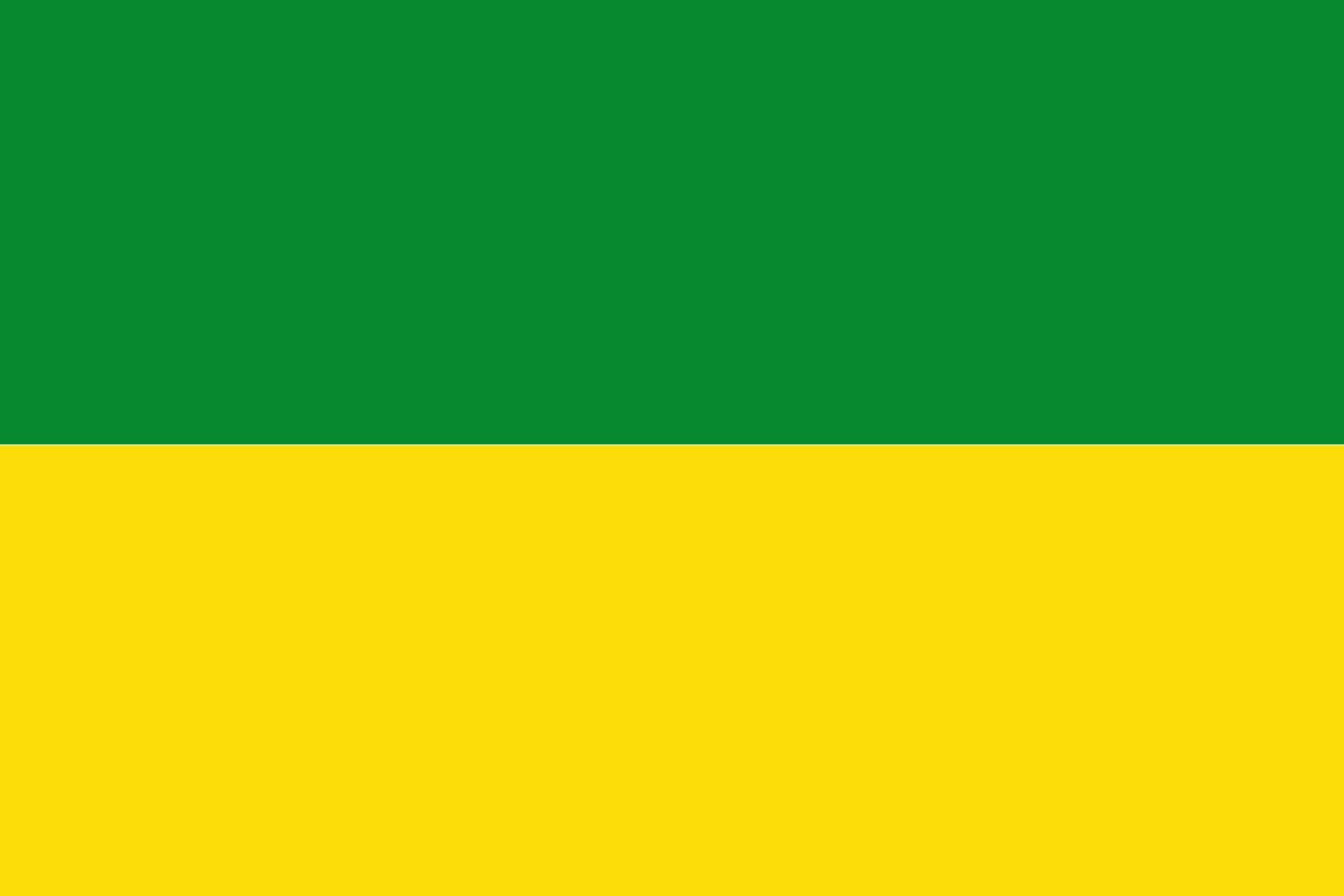 Drapeau de Caramanta Antioquia grand format aux finitions premium