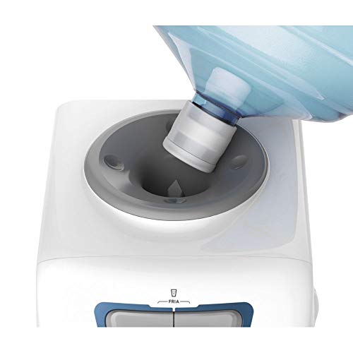 Bebedouro de Água Gelada Fria e Natural Motor Compressor controle de temperatura para galão Branco B