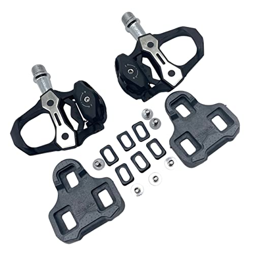 Anneome Pedal de Bloqueo de Bloqueo automático Pedales Bicicleta de Carretera Mini Guantes de Boxeo Bicicleta niño bicis Infantiles Pedal de aleación de Aluminio Pedal autoblocante