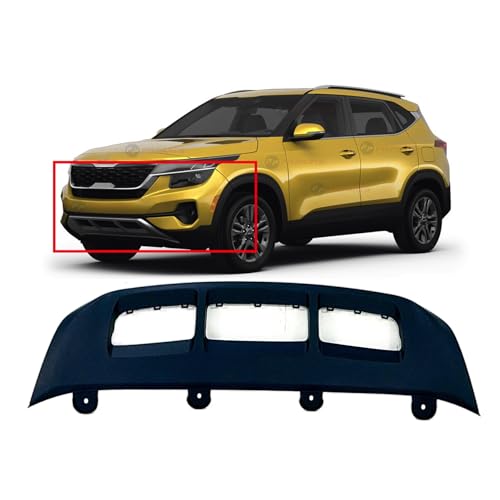 Image of FitParts Compatible with Kia Seltos 2021-2023 Front Bumper Valance | Primed, Ready to Paint, OEM 86577Q5300, KI1095117