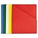 Quality Park Slash-View Pocket Organizers, Letter, Assorted Colors, 25/Pack (89503)