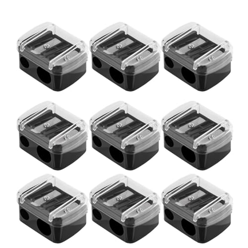 PATKAW 30 Piezas afilador de cejas kit de maquillaje makeup kit eyeliner kit maquilhagem home gadgets Herramienta maquillaje Sacapuntas maquillaje mini sacapuntas Black