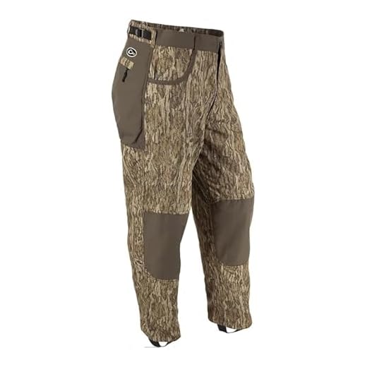 Drake Waterfowl Men's MST Jean Cut Under Wader 2.0 Pant, Mossy Oak Bottomland, X-Large