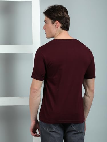 Image of Dollar Pack of 1 Cotton Solid Men Tshirt
