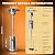 48,000 BTU Patio Heater for Outdoor Use Double-Layer Stainless Steel Burner and Safety Tilt Switch, Outdoor Patio Heater with Round Table Design and Wheels for Home and Commercial