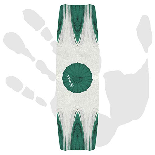 Trash 133 Freestyle Wakestyle Kiteboard avec ailettes et fixations Cover
