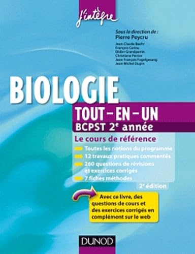 Biologie 2e année BCPST Tout-en-un