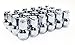Set of 24 Veritek 14x2.0mm 13/16 Hex 2 Inch Chrome OEM Factory Style Large Acorn Seat Lug Nuts for Ford F-150 Expedition Lincoln Navigator Factory Wheels