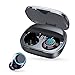 Produktbild Bluetooth Kabellos Kopfhörer in Ear, mit Mikrofon HiFi Stereo CVC8.0 Noise Cancelling für Anrufe mit Smart LED Digitalanzeige IPX7 Wasserdicht Wireless Earbuds Kompatibel mit iOS/Android