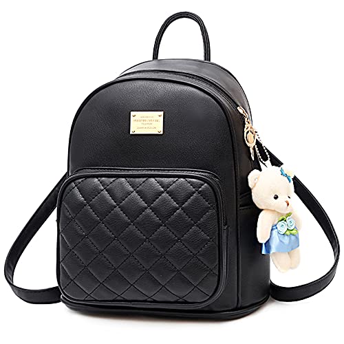 zhongningyifeng Sac à dos pour femme petite fille Mini sac à dos en cuir amélioré mignon...
