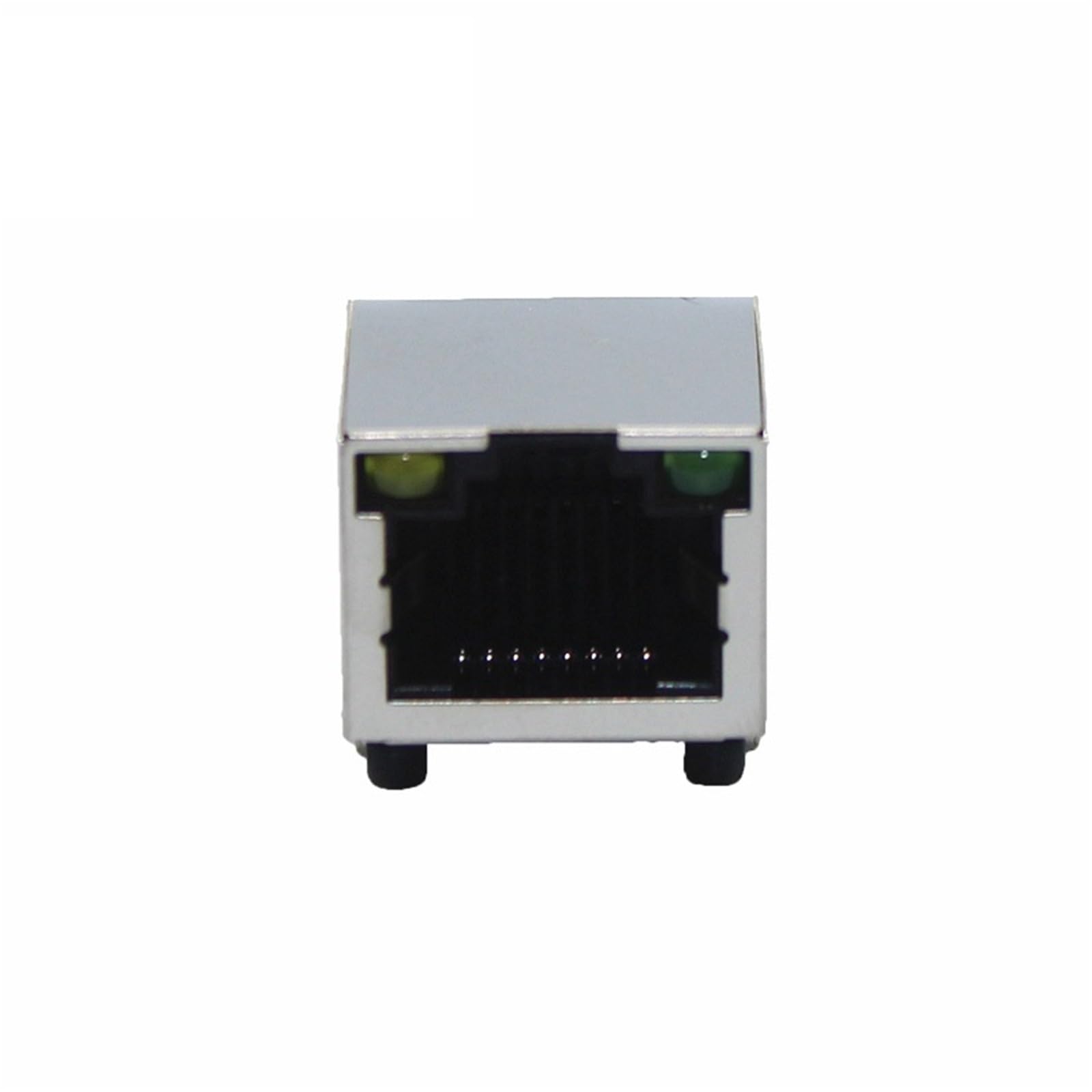 Conector Hembra RJ45 Ethernet terminal de red de ángulo recto 56 para placas electrónicas 4