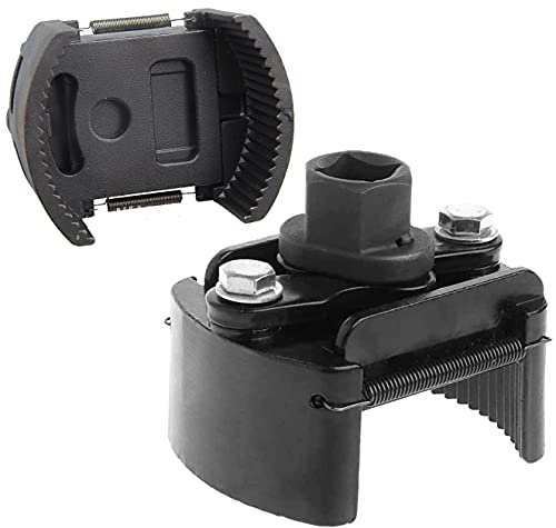 JOMAFA - LLAVE PARA FILTRO DE ACEITE UNIVERSAL AUTO AJUSTABLE DE 80 A 105 MM CAMBIO ACEITE COCHE