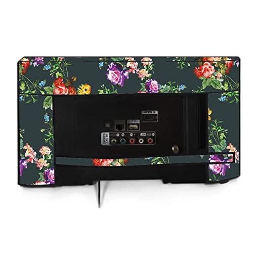 Image of WACKY 43 Inch Smart LED TV Cover PVC Waterproof Printed With Transparent Polythene Layer Compatible for Sony, Mi, Kodak Smart LED TV