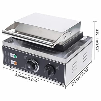 1550W Donutmaker 6Gitter kommerzielle Elektrische Donut Maker Machine Elektrische Donutzubereiter Nachtisch Maker Mit Antihaftbeschichtung – Bild 4