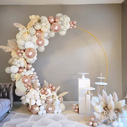 Palloncini Compleanno Oro Rosa, Arco Palloncini