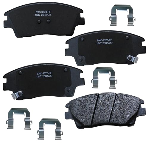 Image of Bendix Premium SBC1847 Ceramic Front Brake Pads for Hyundai Elantra 2018-2017, Elantra 2020, Tucson 2021-2016, Kia Sportage 2020-2017, Sportage 2024