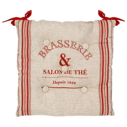Funda de silla bistrot de algodón 40x40 cm contra el desgaste 2